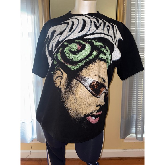 Rodman Apparel Other - Rodman Apparel Dennis Rodman Graphic T-Shirt Black XL Mens Streetwear Tee